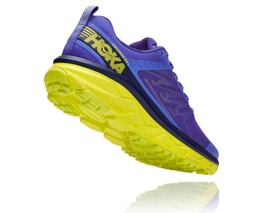 Hoka One One トレイルシューズ メンズ 青/緑 - チャレンジャー ATR 5 - KV8051479